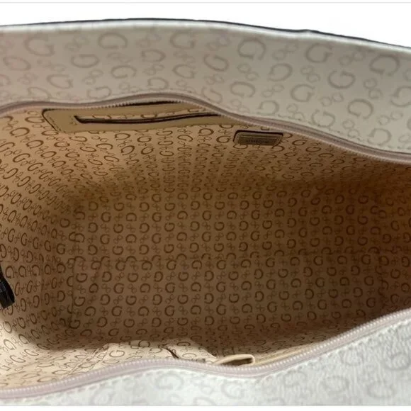 Guess Tote Bag Women Multi Logo, Light Rose, Style CC888325 - Picture 10 of 15